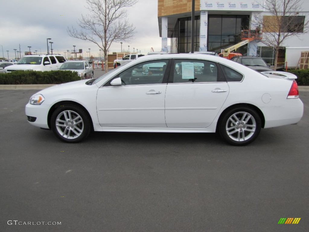 2012 Impala LTZ - Summit White / Gray photo #2