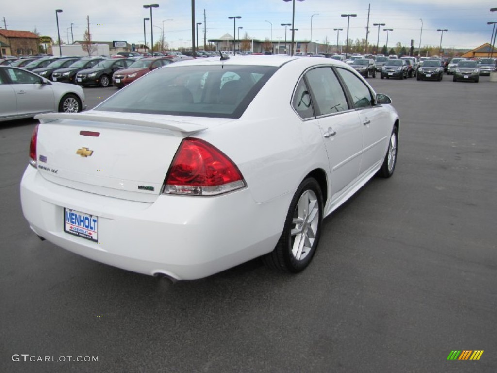 2012 Impala LTZ - Summit White / Gray photo #5