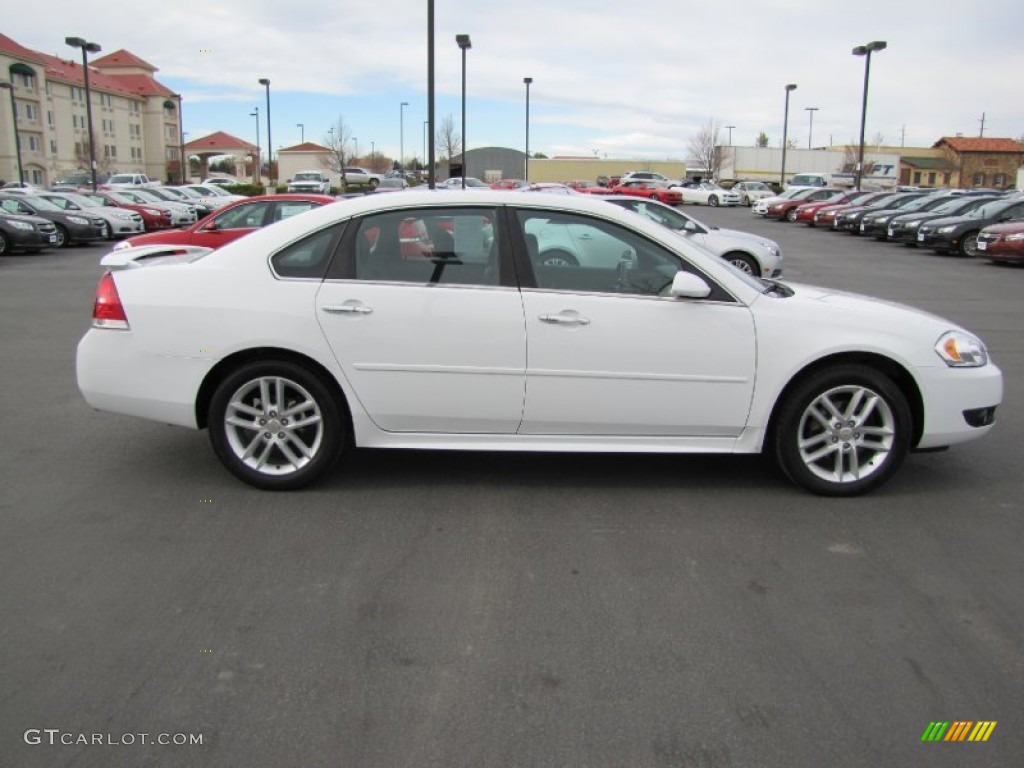2012 Impala LTZ - Summit White / Gray photo #6