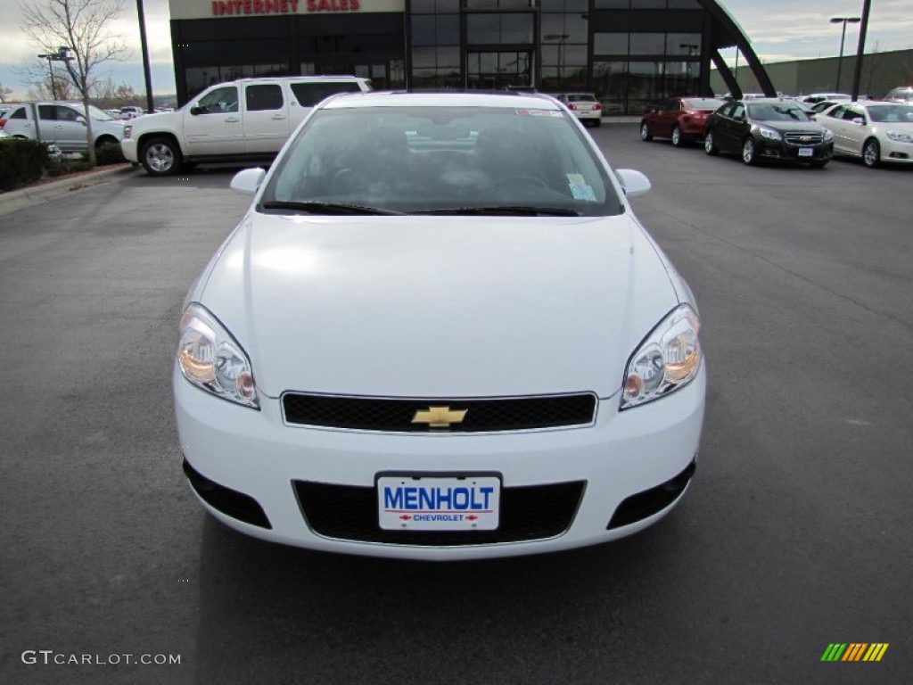 2012 Impala LTZ - Summit White / Gray photo #8