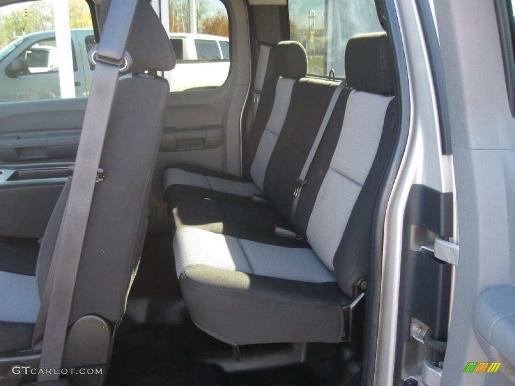 2009 Silverado 1500 Extended Cab 4x4 - Silver Birch Metallic / Dark Titanium photo #7
