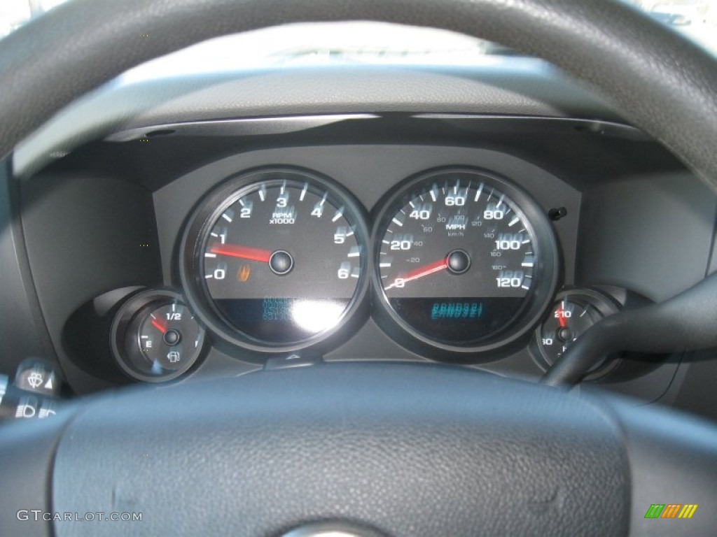 2009 Silverado 1500 Extended Cab 4x4 - Silver Birch Metallic / Dark Titanium photo #9