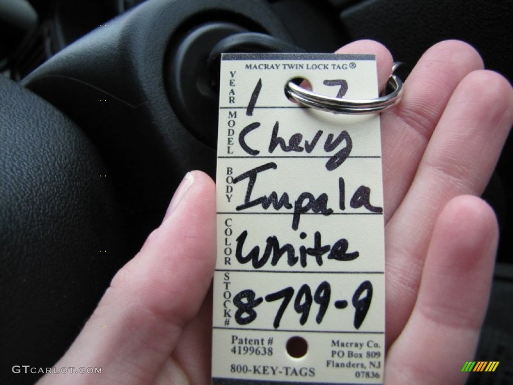 2012 Impala LTZ - Summit White / Gray photo #28