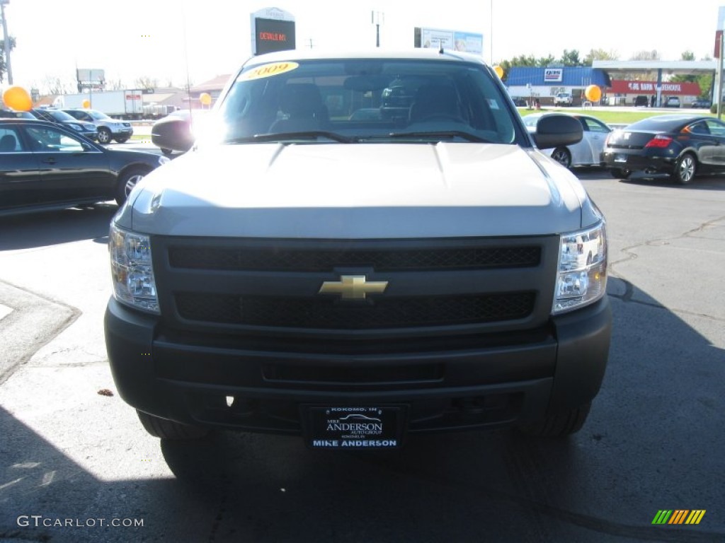 2009 Silverado 1500 Extended Cab 4x4 - Silver Birch Metallic / Dark Titanium photo #23