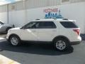 2012 White Suede Ford Explorer XLT EcoBoost  photo #8