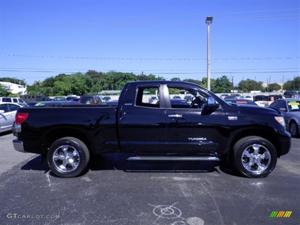 2007 Tundra Limited Double Cab - Black / Red Rock photo #15