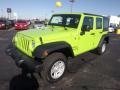 Gecko Green Pearl 2013 Jeep Wrangler Unlimited Sport 4x4 Exterior