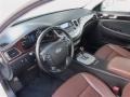 2012 Hyundai Genesis Saddle Interior Prime Interior Photo