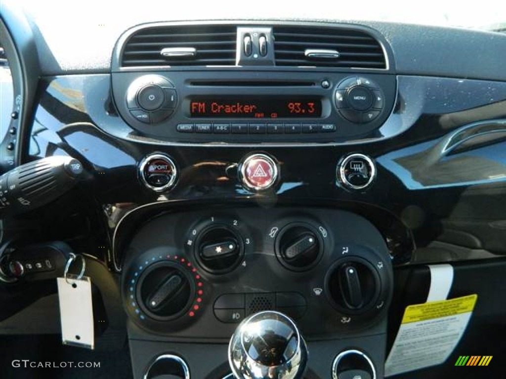 2013 Fiat 500 Sport Controls Photo #72999727