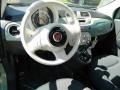 Grigio/Avorio (Gray/Ivory) 2013 Fiat 500 Interiors