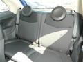 Grigio/Nero (Gray/Black) Rear Seat Photo for 2013 Fiat 500 #73000306