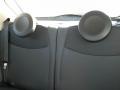 Grigio/Nero (Gray/Black) Rear Seat Photo for 2013 Fiat 500 #73000723