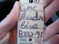 2007 Blue Gold Metallic GMC Acadia SLT AWD  photo #31
