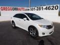 Blizzard White Pearl - Venza XLE Photo No. 1