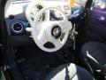Grigio/Avorio (Gray/Ivory) 2013 Fiat 500 Pop Dashboard