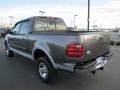 2002 Dark Shadow Grey Metallic Ford F150 XLT SuperCrew 4x4  photo #3