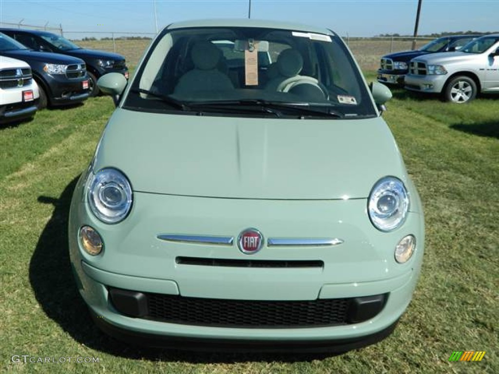 Verde Chiaro (Light Green) 2013 Fiat 500 Pop Exterior Photo #73001786