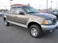 2002 Dark Shadow Grey Metallic Ford F150 XLT SuperCrew 4x4  photo #7