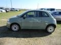 2013 Verde Chiaro (Light Green) Fiat 500 Pop  photo #2