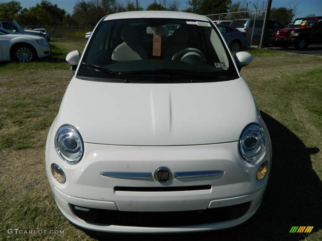 Bianco (White) 2013 Fiat 500 Pop Exterior Photo #73002196