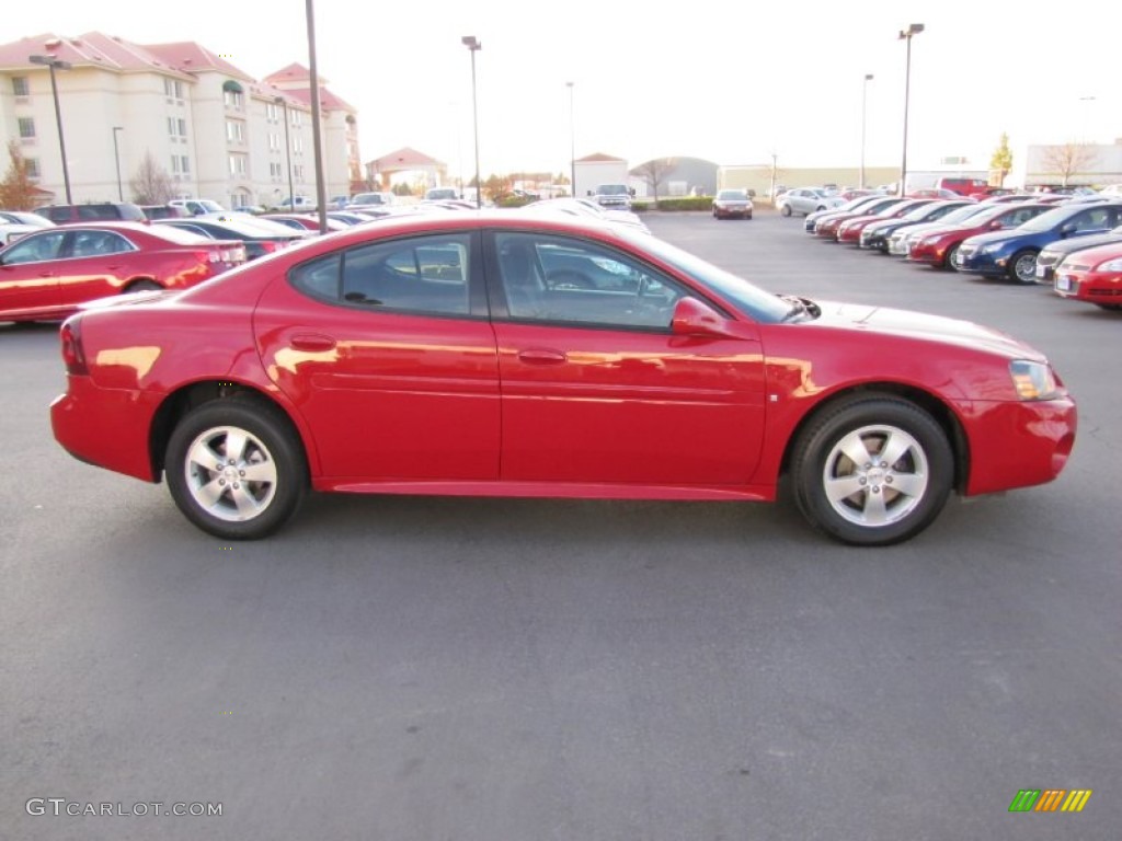 2008 Grand Prix Sedan - Crimson Red / Ebony photo #6