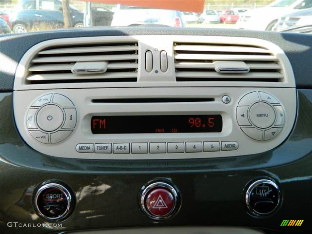 2013 Fiat 500 c cabrio Pop Audio System Photo #73002736