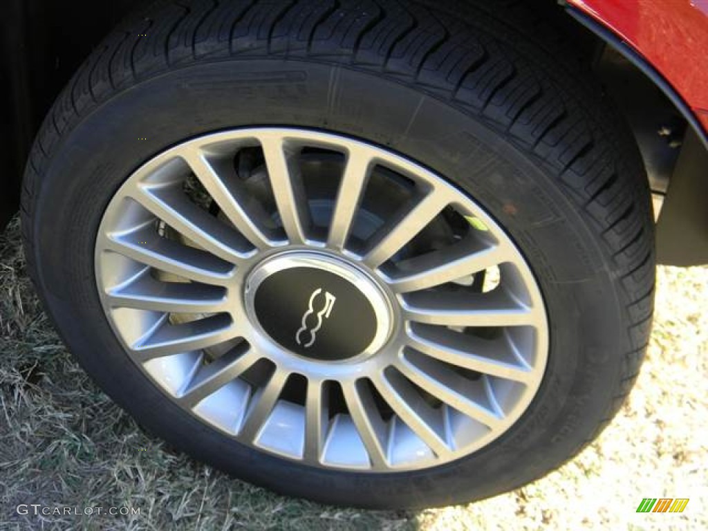 2013 Fiat 500 Lounge Wheel Photo #73002856