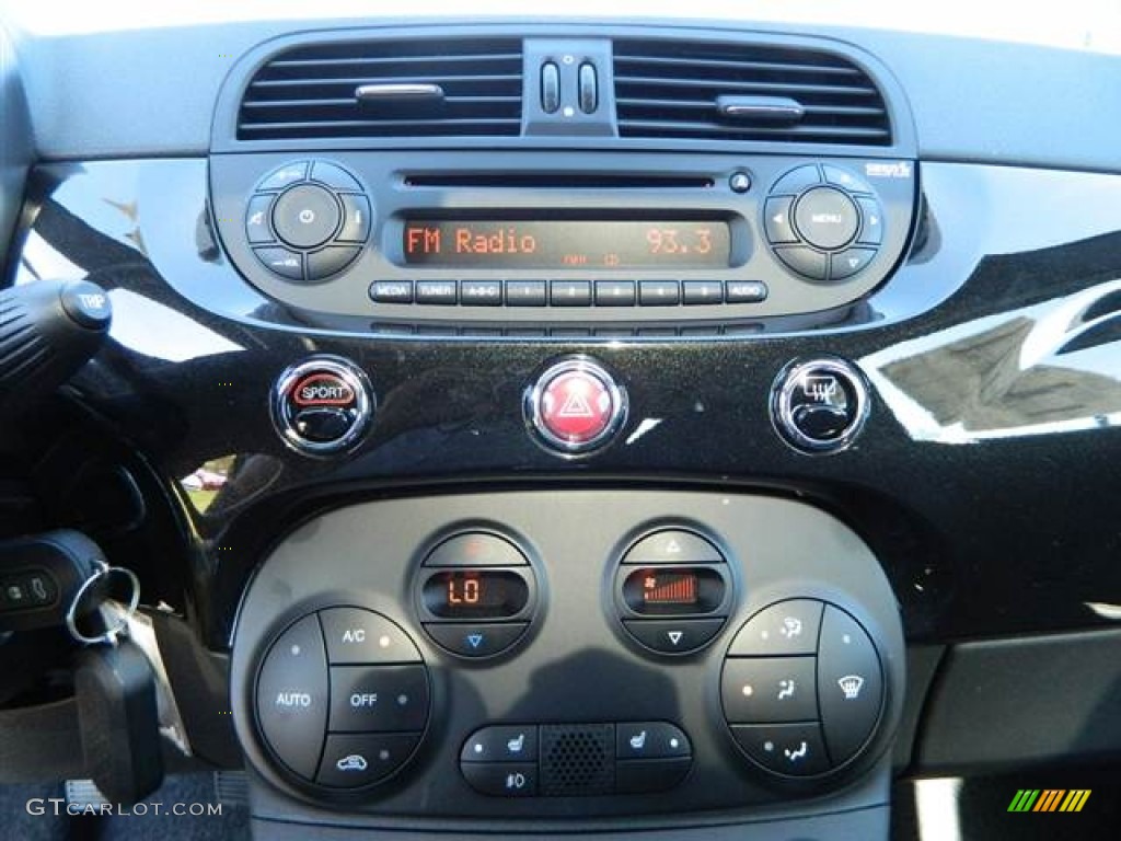 2013 Fiat 500 Sport Controls Photo #73003126