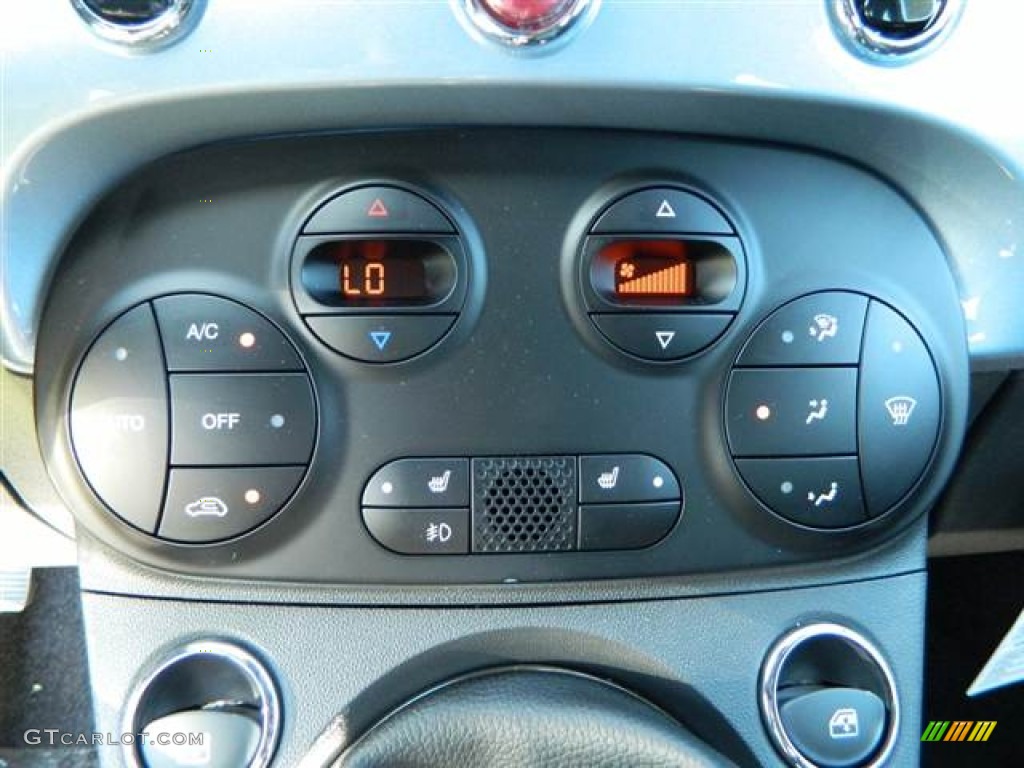 2013 Fiat 500 Sport Controls Photo #73003885
