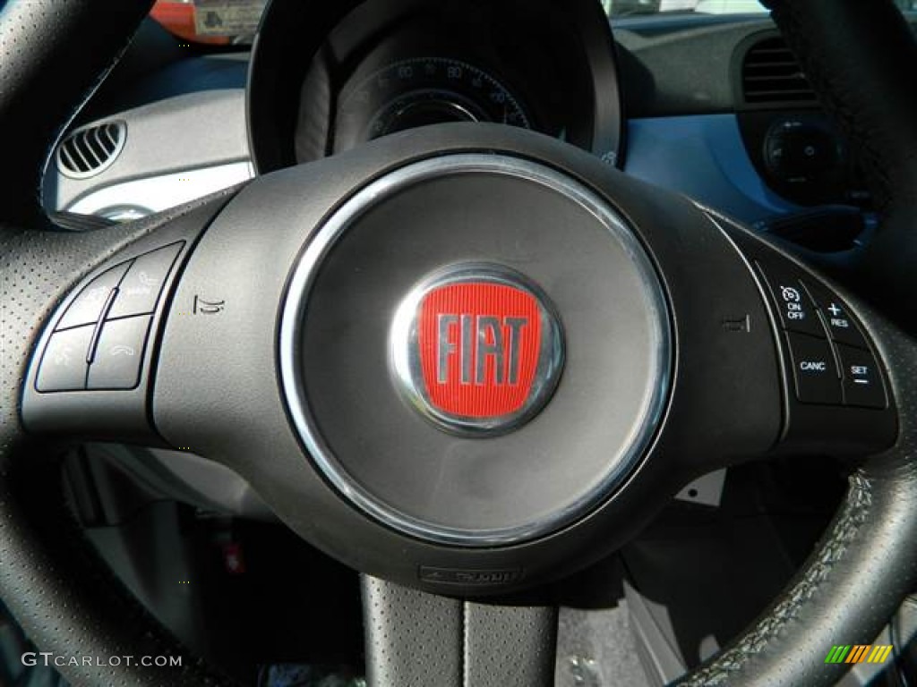 2013 Fiat 500 Sport Controls Photo #73003923