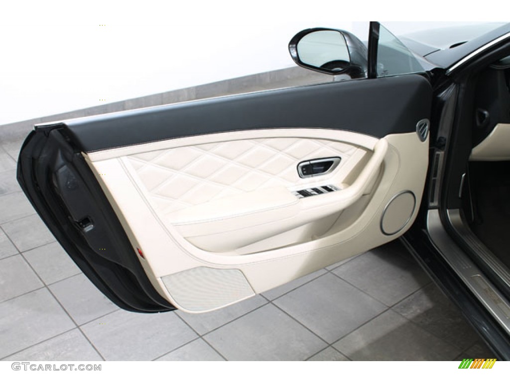 2012 Bentley Continental GT Mulliner Linen Door Panel Photo #73003945