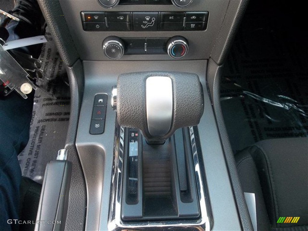 2011 Mustang V6 Coupe - Ebony Black / Charcoal Black photo #17