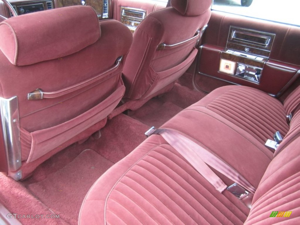 1990 Cadillac Brougham Standard Brougham Model Rear Seat Photo #73004070