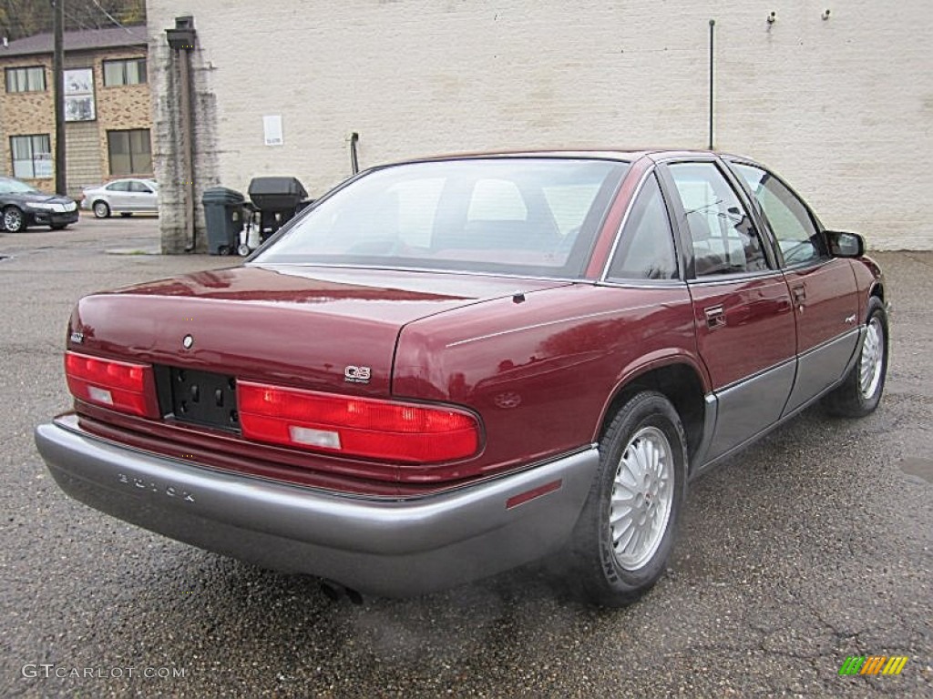 Medium Garnet Red Metallic 1996 Buick Regal Gran Sport Sedan Exterior Photo #73004623
