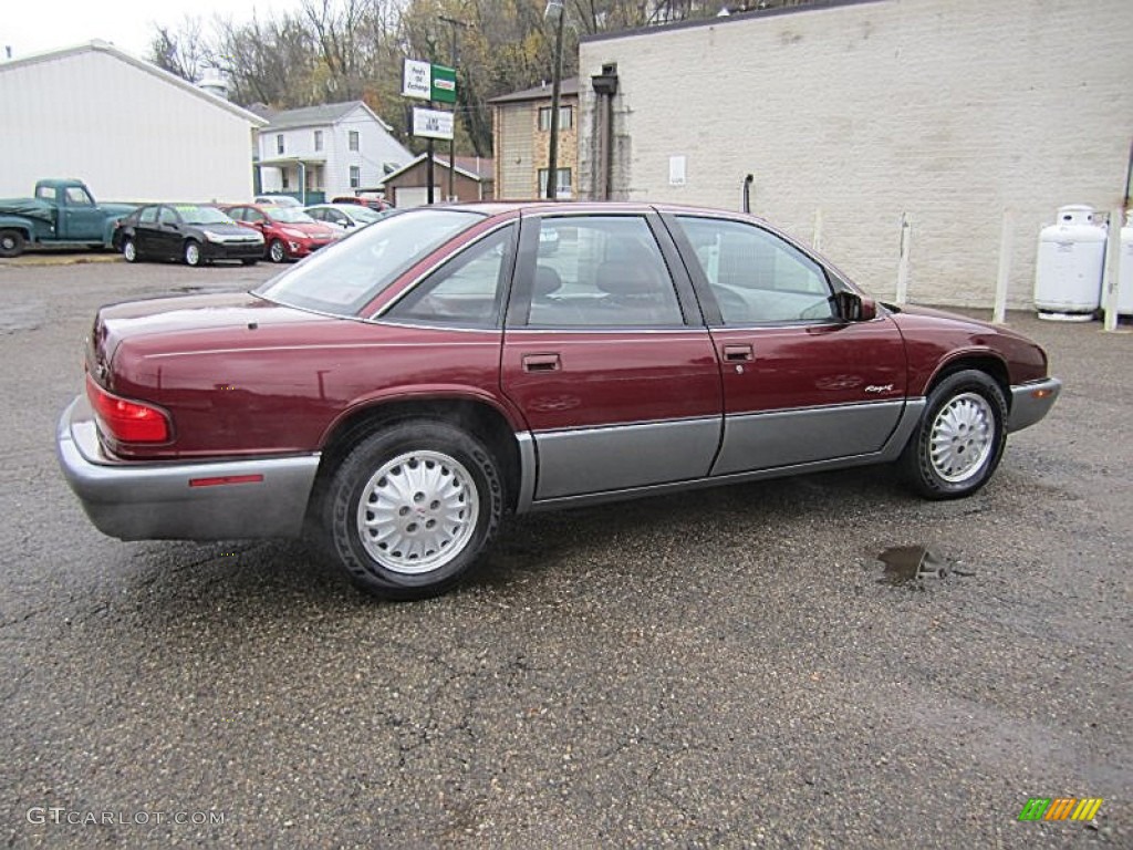 Medium Garnet Red Metallic 1996 Buick Regal Gran Sport Sedan Exterior Photo #73004650