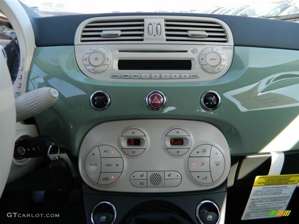 2013 Fiat 500 c cabrio Lounge Controls Photo #73004716
