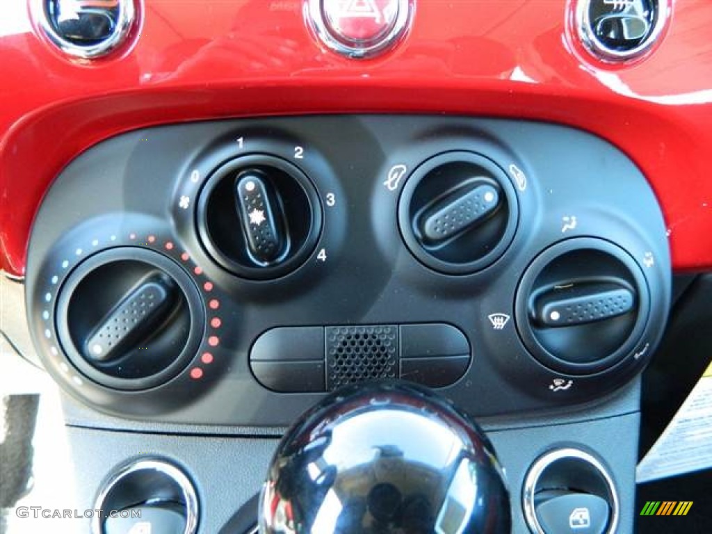 2013 Fiat 500 c cabrio Pop Controls Photo #73004920
