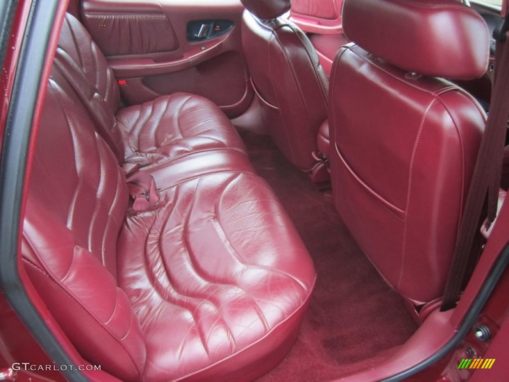 1996 Buick Regal Gran Sport Sedan Rear Seat Photos