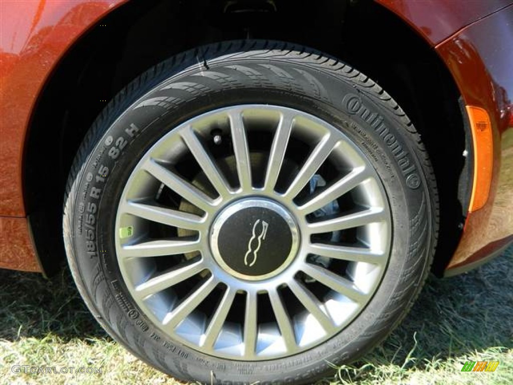 2013 Fiat 500 Lounge Wheel Photo #73005016