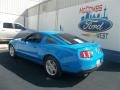 2012 Grabber Blue Ford Mustang V6 Coupe  photo #6