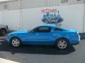 2012 Grabber Blue Ford Mustang V6 Coupe  photo #7