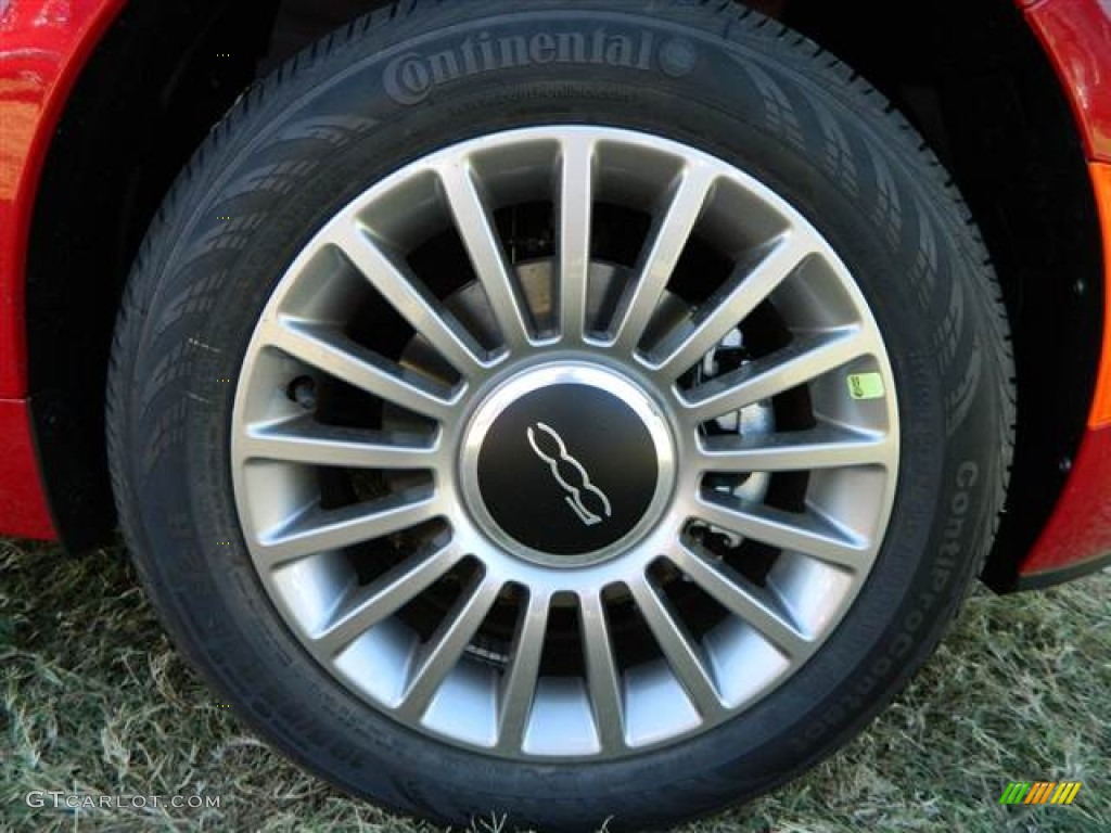 2013 Fiat 500 Lounge Wheel Photo #73005425
