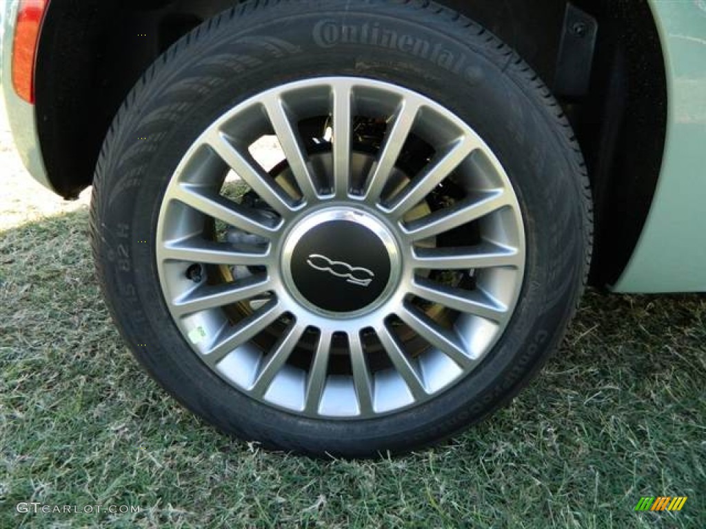 2013 Fiat 500 Lounge Wheel Photo #73005619