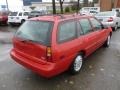 1999 Bright Red Ford Escort SE Wagon  photo #7