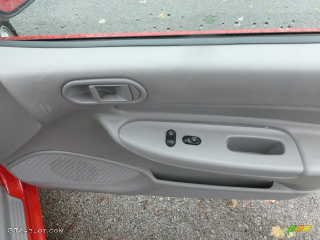 1999 Ford Escort SE Wagon Medium Graphite Door Panel Photo #73005793