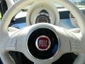 Marrone/Avorio (Brown/Ivory) Steering Wheel Photo for 2013 Fiat 500 #73005976
