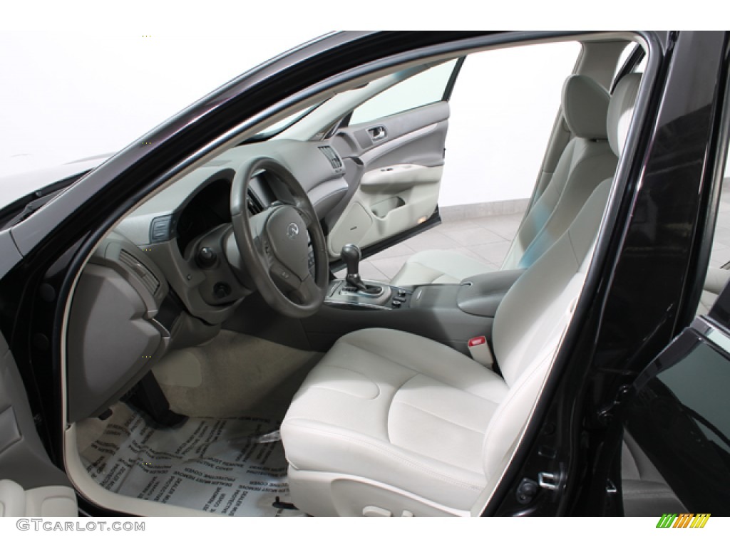 Graphite Interior 2012 Infiniti G 37 x AWD Sedan Photo #73006096