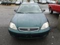 2000 Clover Green Pearl Honda Civic LX Sedan  photo #2