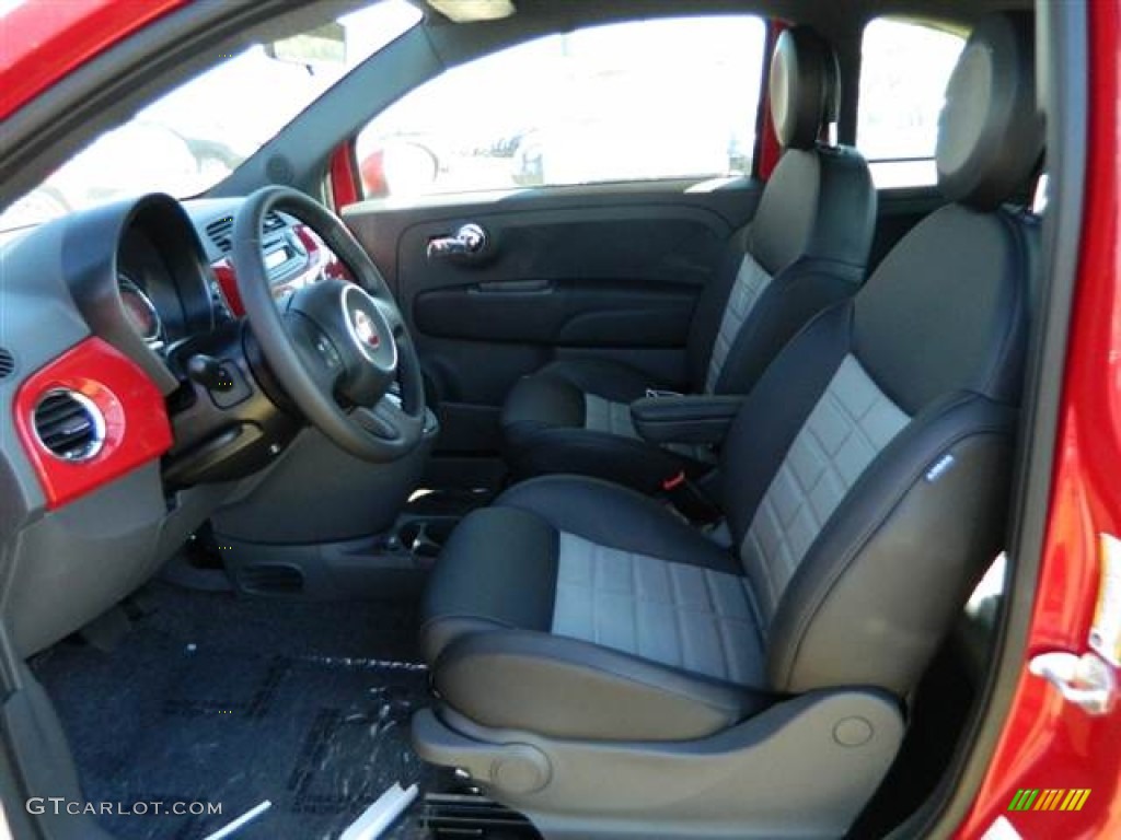 2013 Fiat 500 Sport Front Seat Photo #73006337