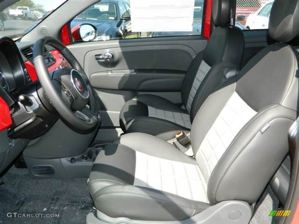 2013 Fiat 500 Sport Front Seat Photo #73006569